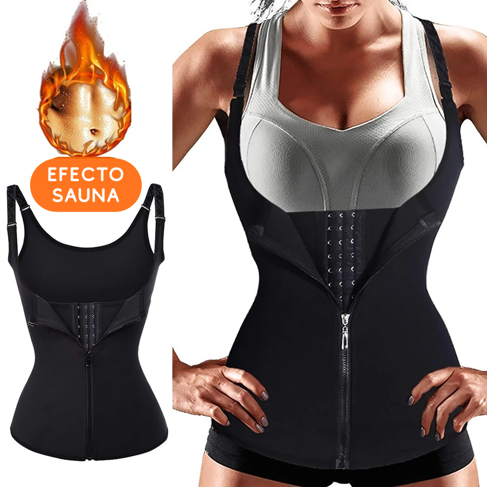 🔥 FAJA CHALECO REDUCTORA PREMIUM – “Define tus curvas, conquista tu figura” 💃✨