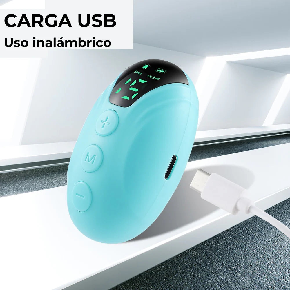 💙 Huevito Vibrador para Dormir — Relájate y Duerme Profundamente😴